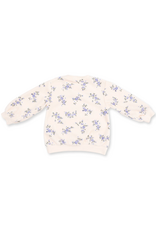 Angel Dear ADF26 Sweet Hanna Floral Velour Sweatshirt/Pant