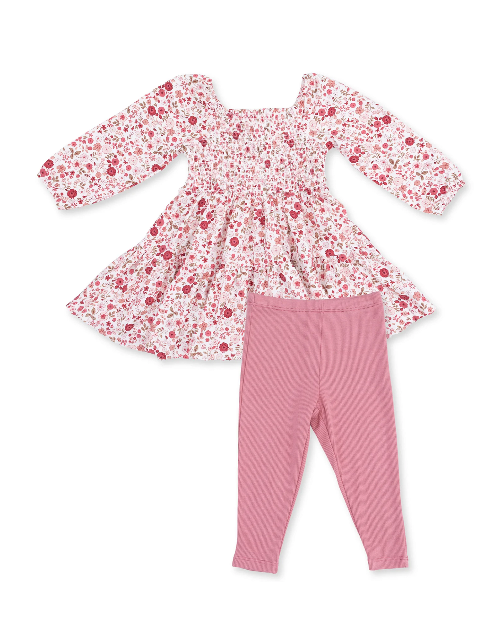 Angel Dear ADF26 Serene Floral Dress/Legging Set