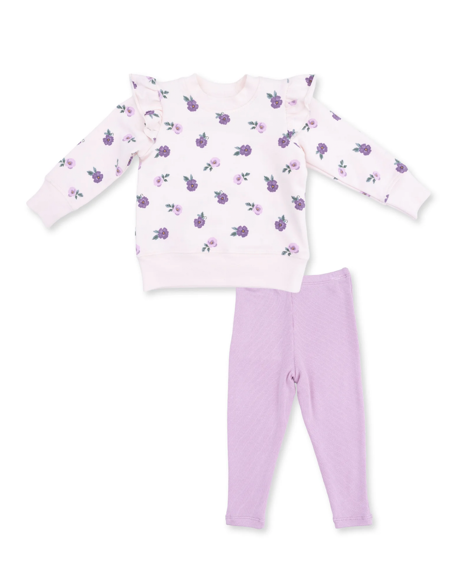 Angel Dear ADF26 Violetta Floral Sweatshirt/Legging
