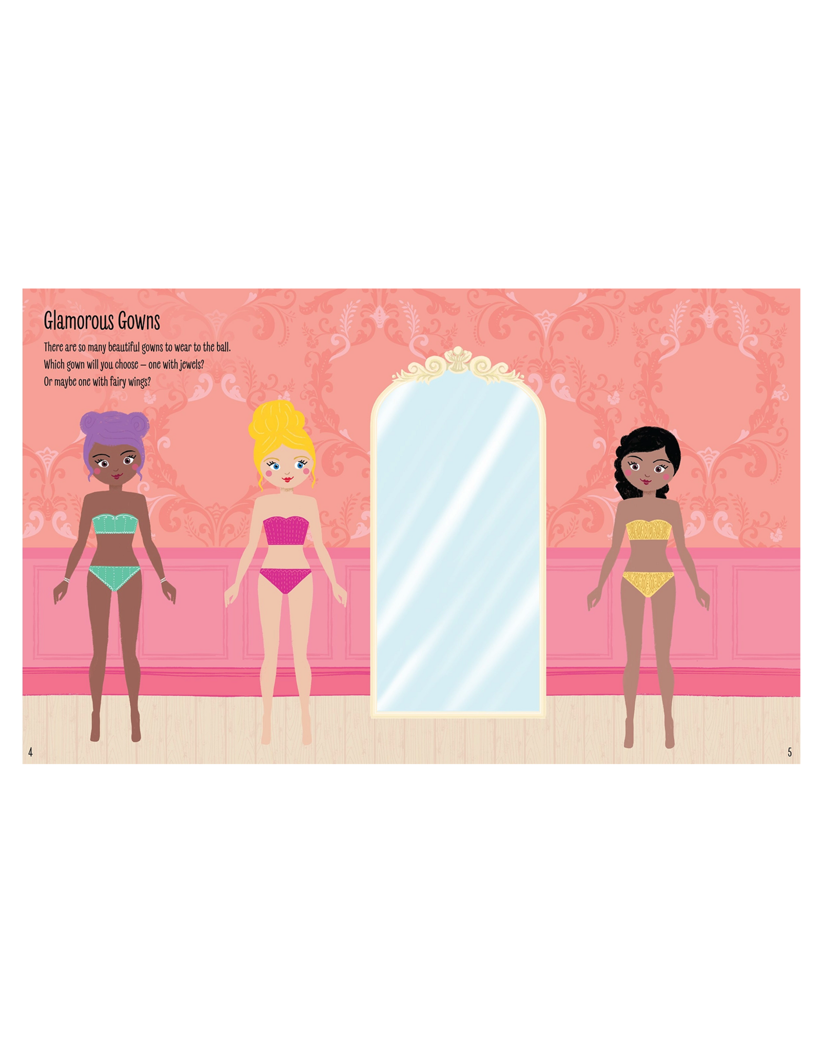 Sourcebooks My Sticker Dress Up: Princess Party