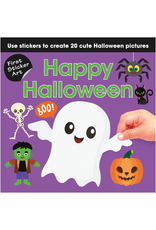 Sourcebooks First Sticker Art: Happy Halloween