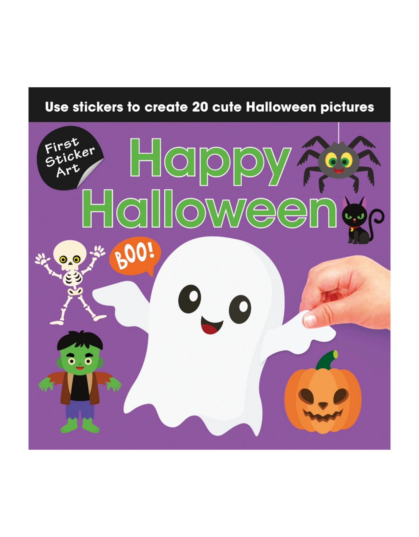 Sourcebooks First Sticker Art: Happy Halloween