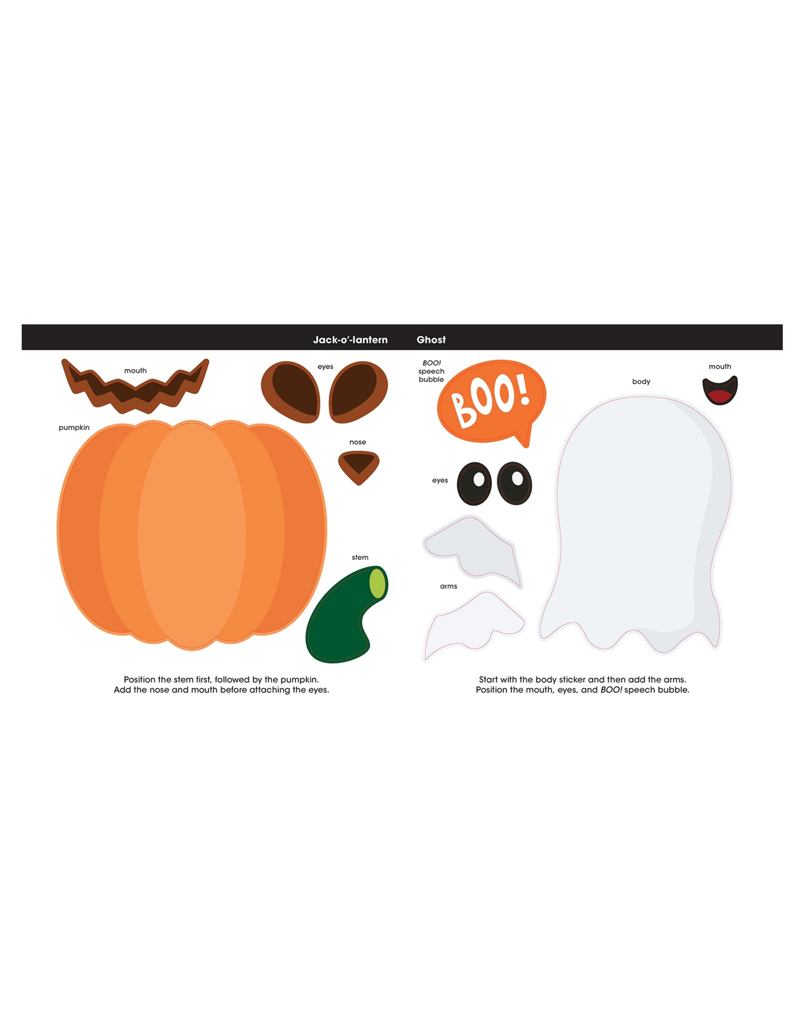 Sourcebooks First Sticker Art: Happy Halloween