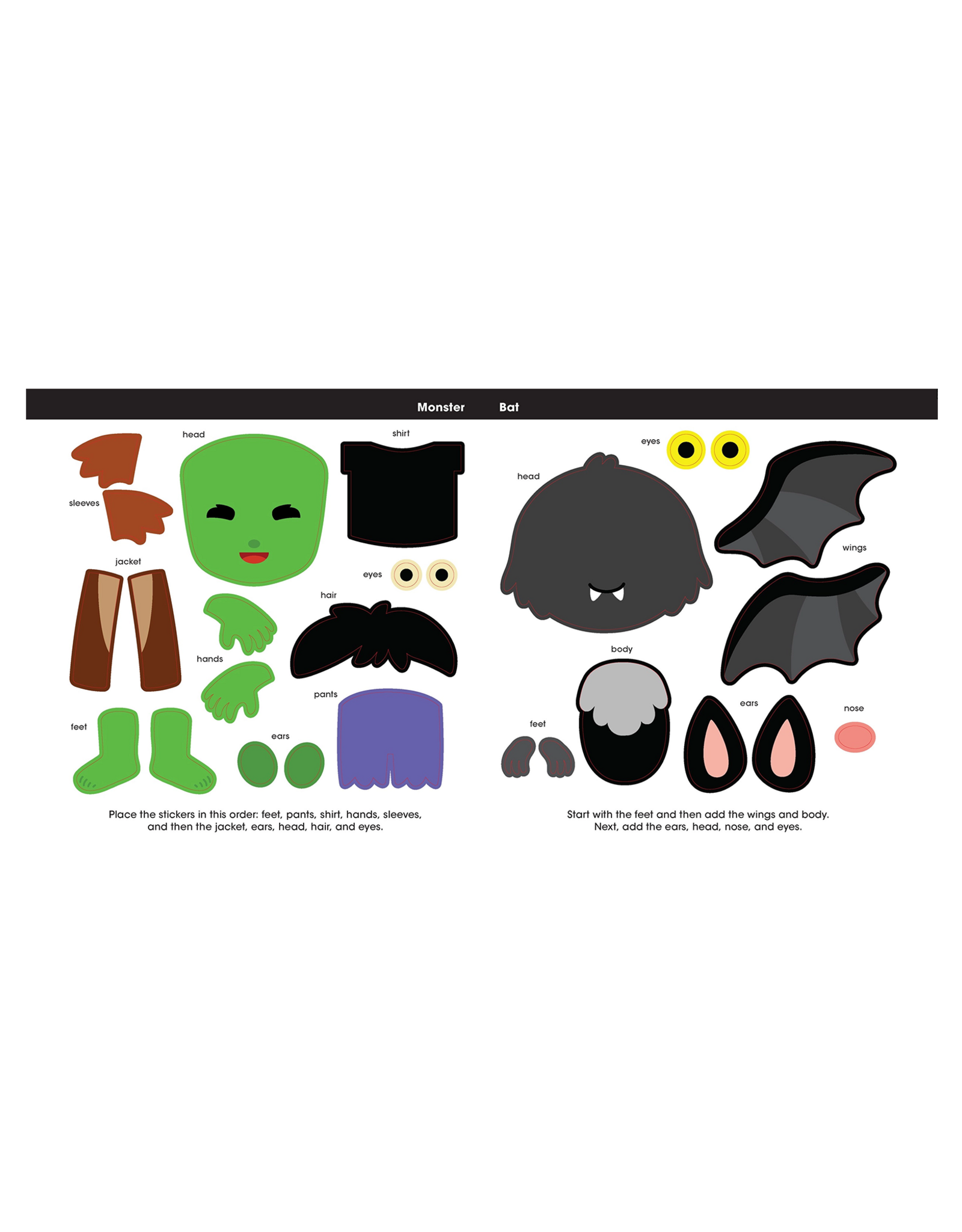 Sourcebooks First Sticker Art: Happy Halloween