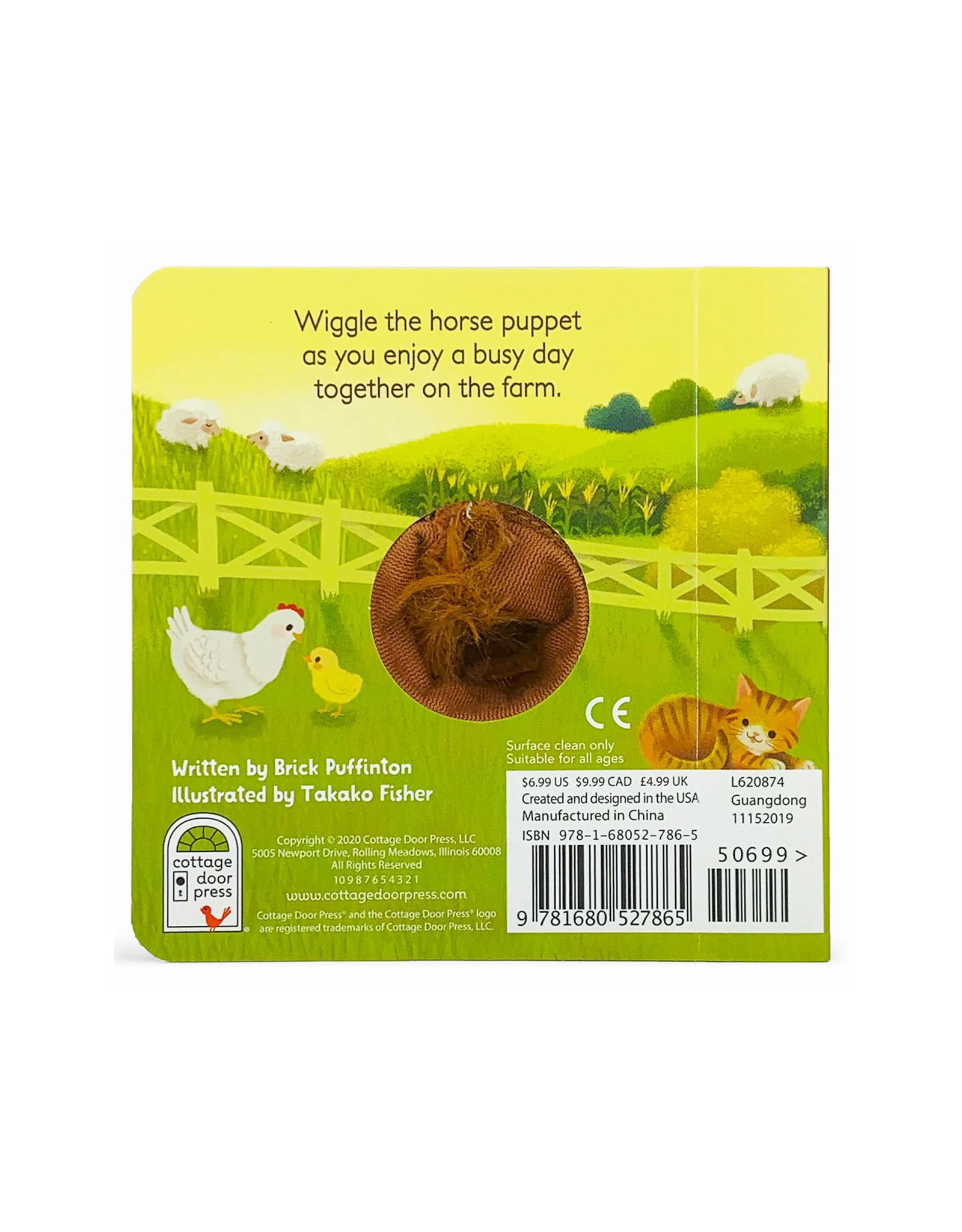 Cottage Door Press A Little Horse Finger Puppet Board book