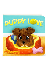 Cottage Door Press Puppy Love Interactive Finger Puppet Book