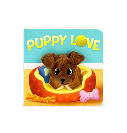 Cottage Door Press Puppy Love Interactive Finger Puppet Book