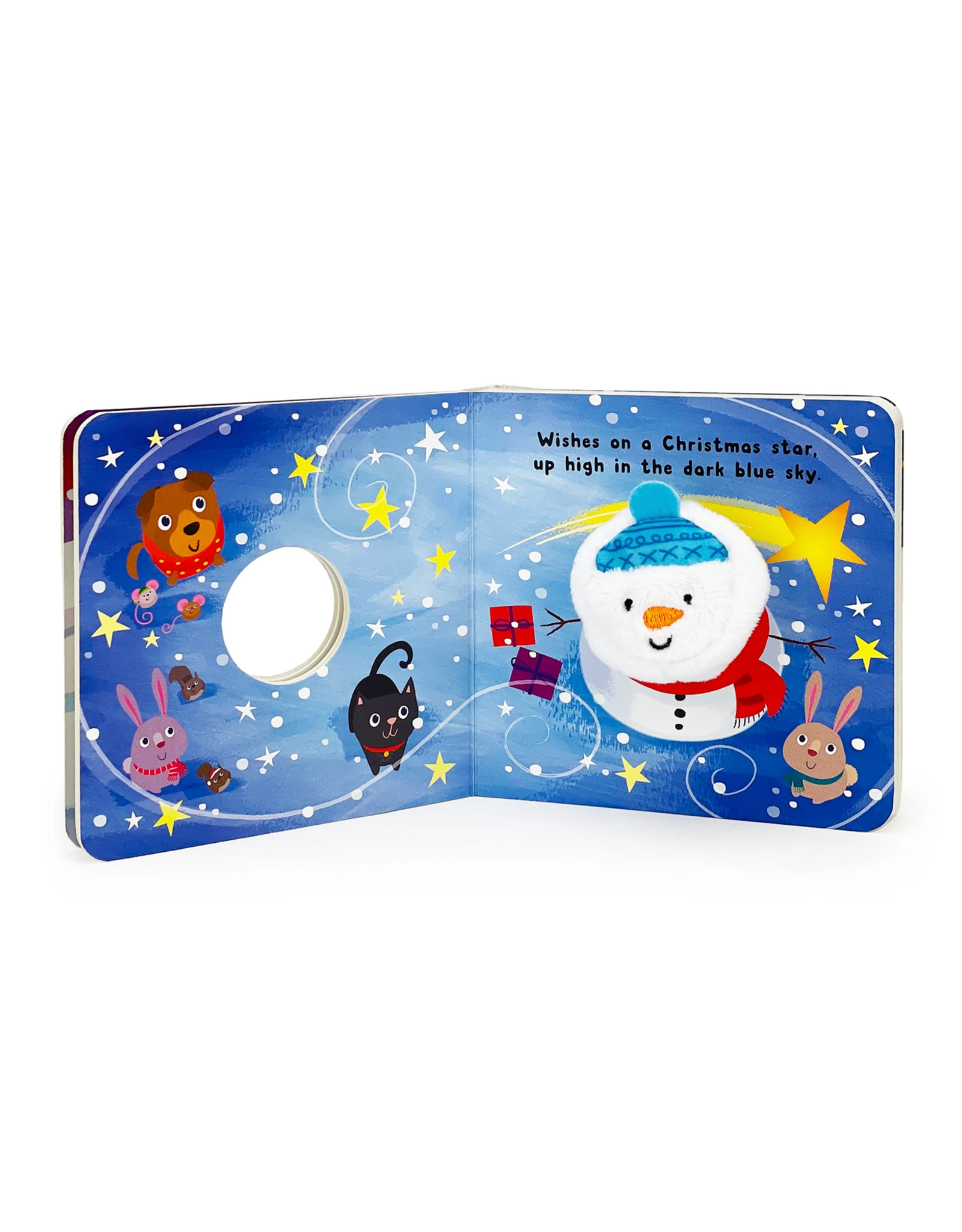 Cottage Door Press Friendly Little Snowman Christmas Finger Puppet Book