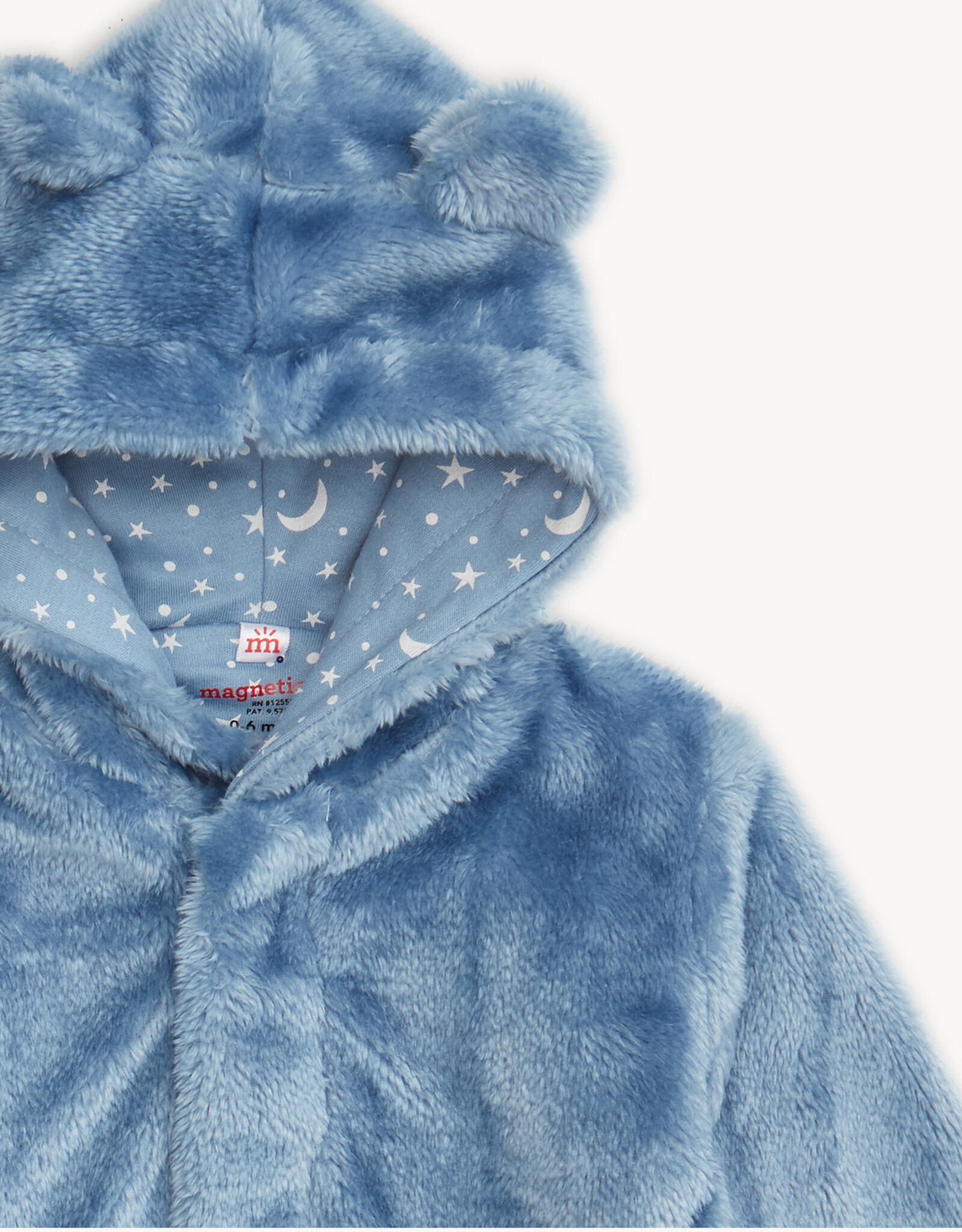 Magnetic Me MM Minky Bear Jacket WINTER SKY