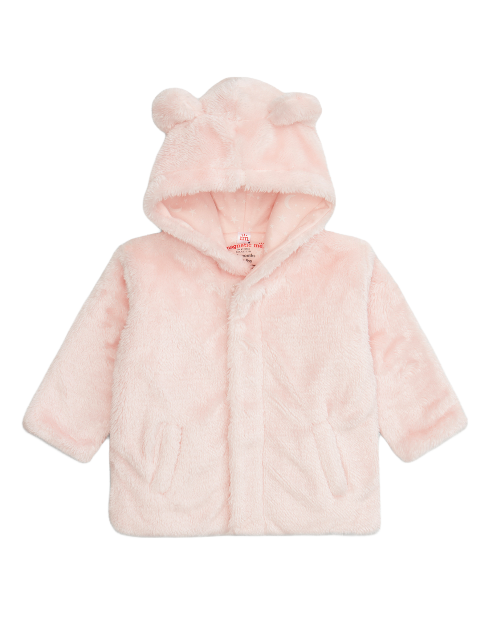 Magnetic Me MM Minky Bear Jacket PINK
