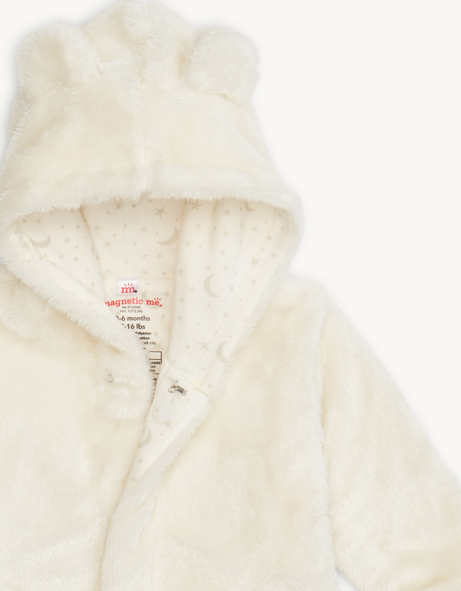 Magnetic Me MM Minky Bear Jacket CLOUD