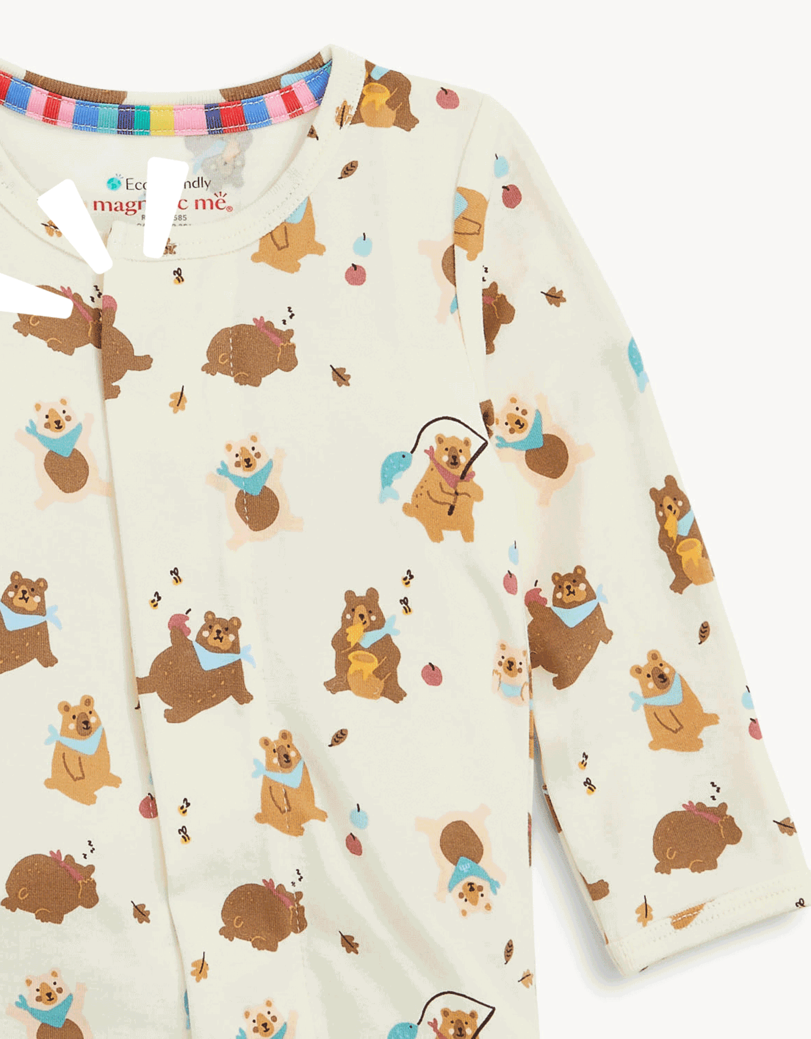 Magnetic Me MM Modal Footie Beary Silly