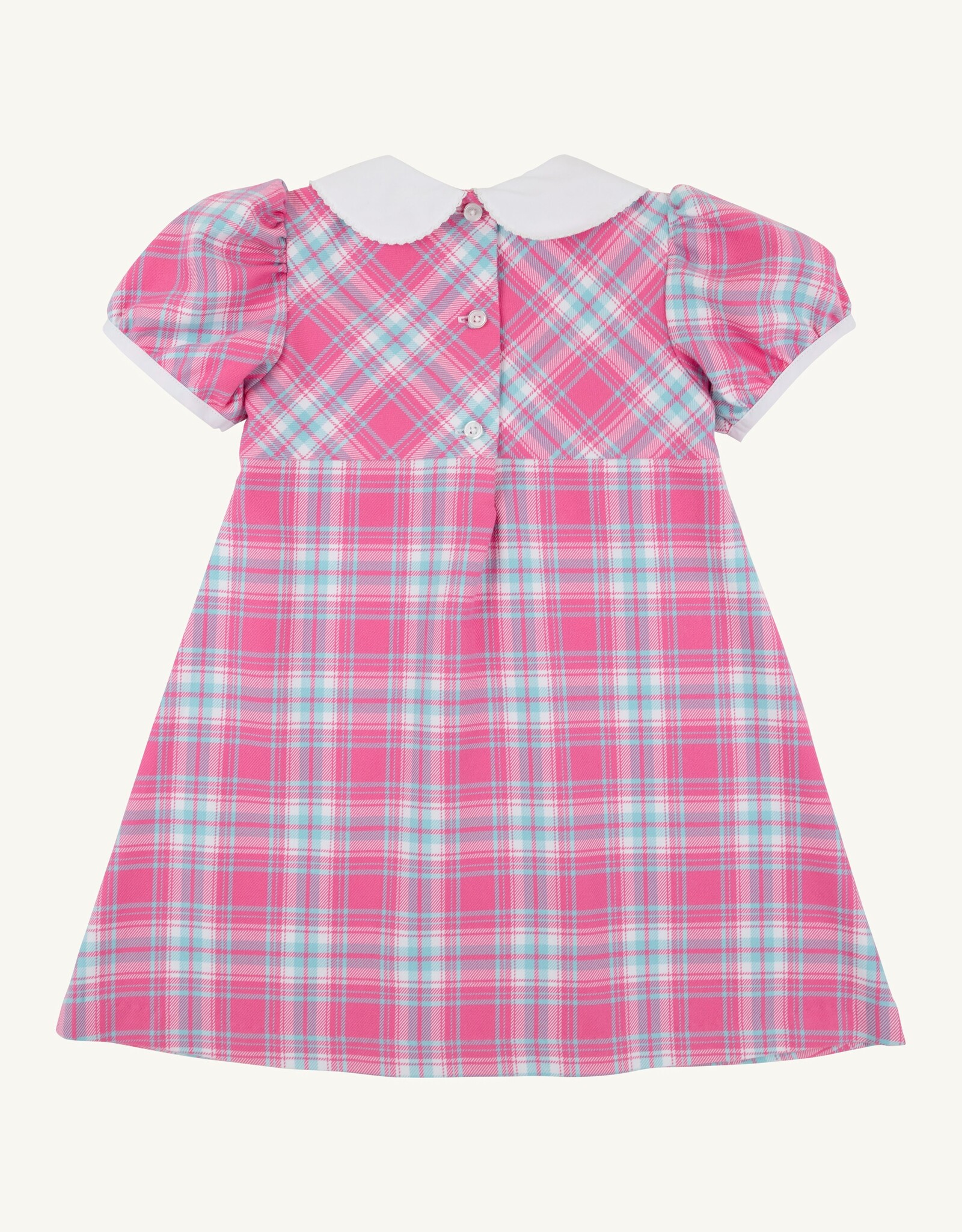 TBBC Princess Pleat Dress Brenton Point Plaid
