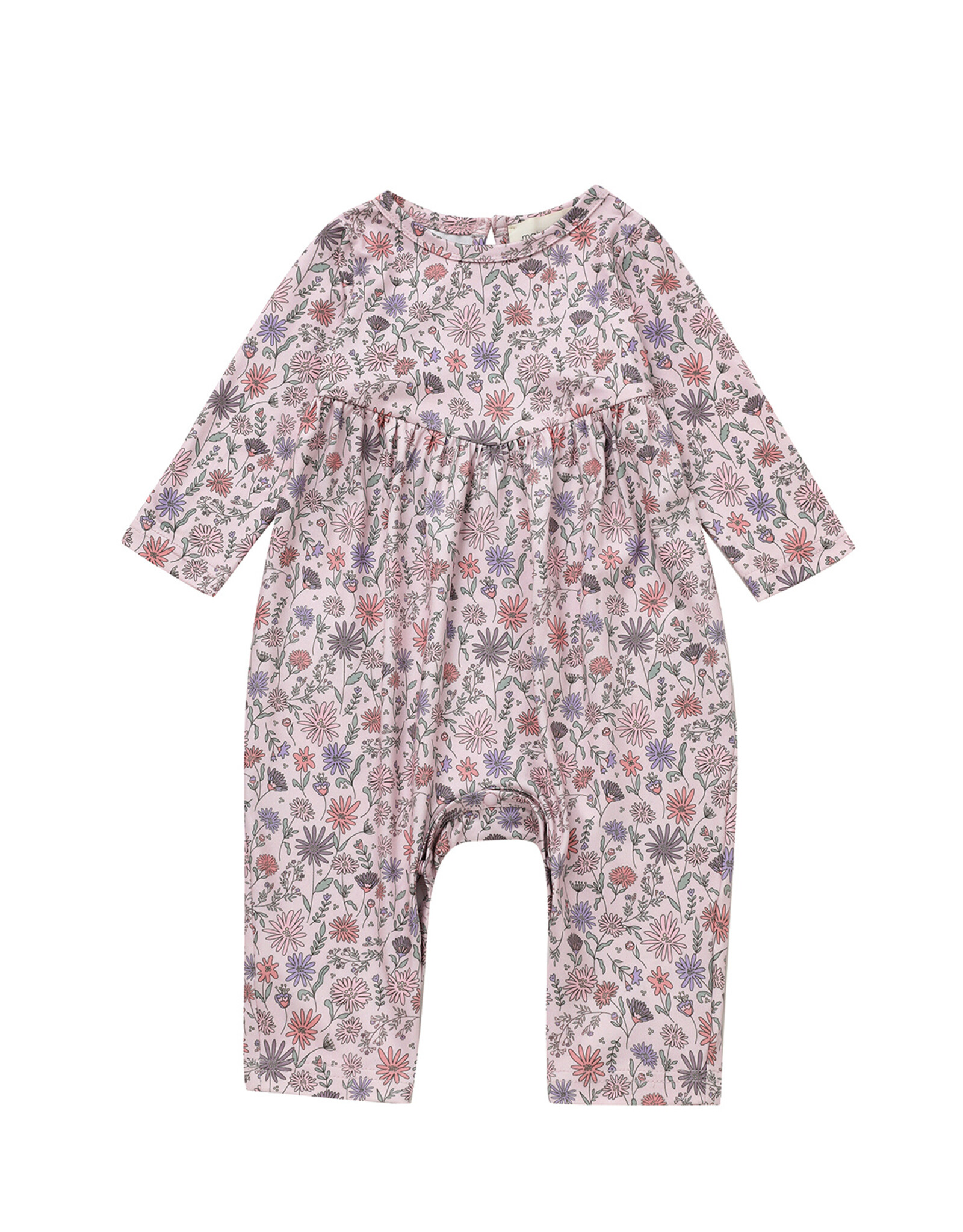 Mabel and Honey 8287PK Whimsical Wildflower Romper