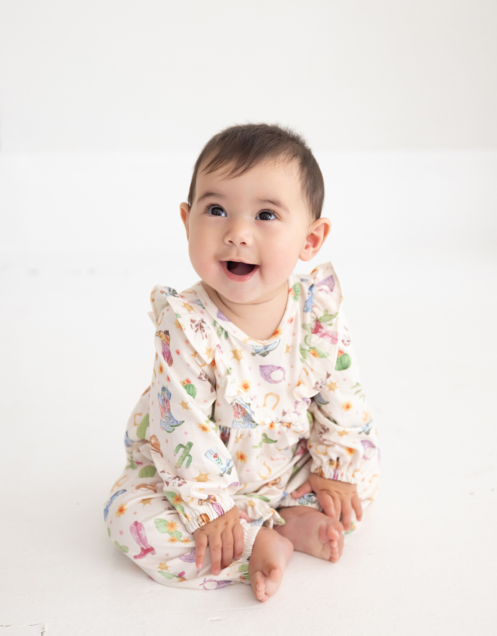 Mabel and Honey 8272BE Cactus Kisses Romper