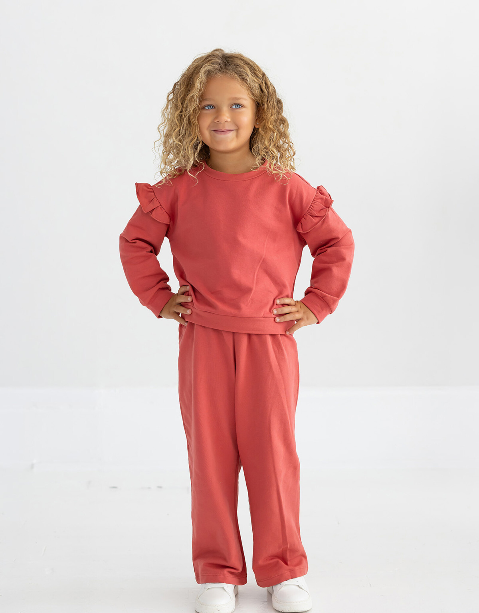 Mabel and Honey 8546RD Red Rosie Sweater
