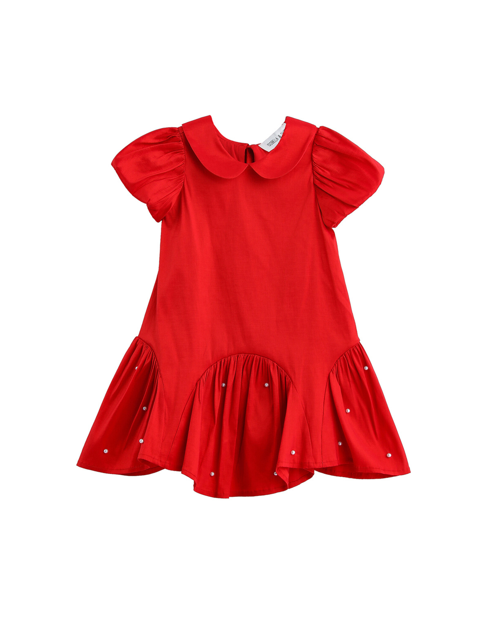 Mabel and Honey 8139RD Crimson Glow Dress Red