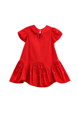 Mabel and Honey 8139RD Crimson Glow Dress Red