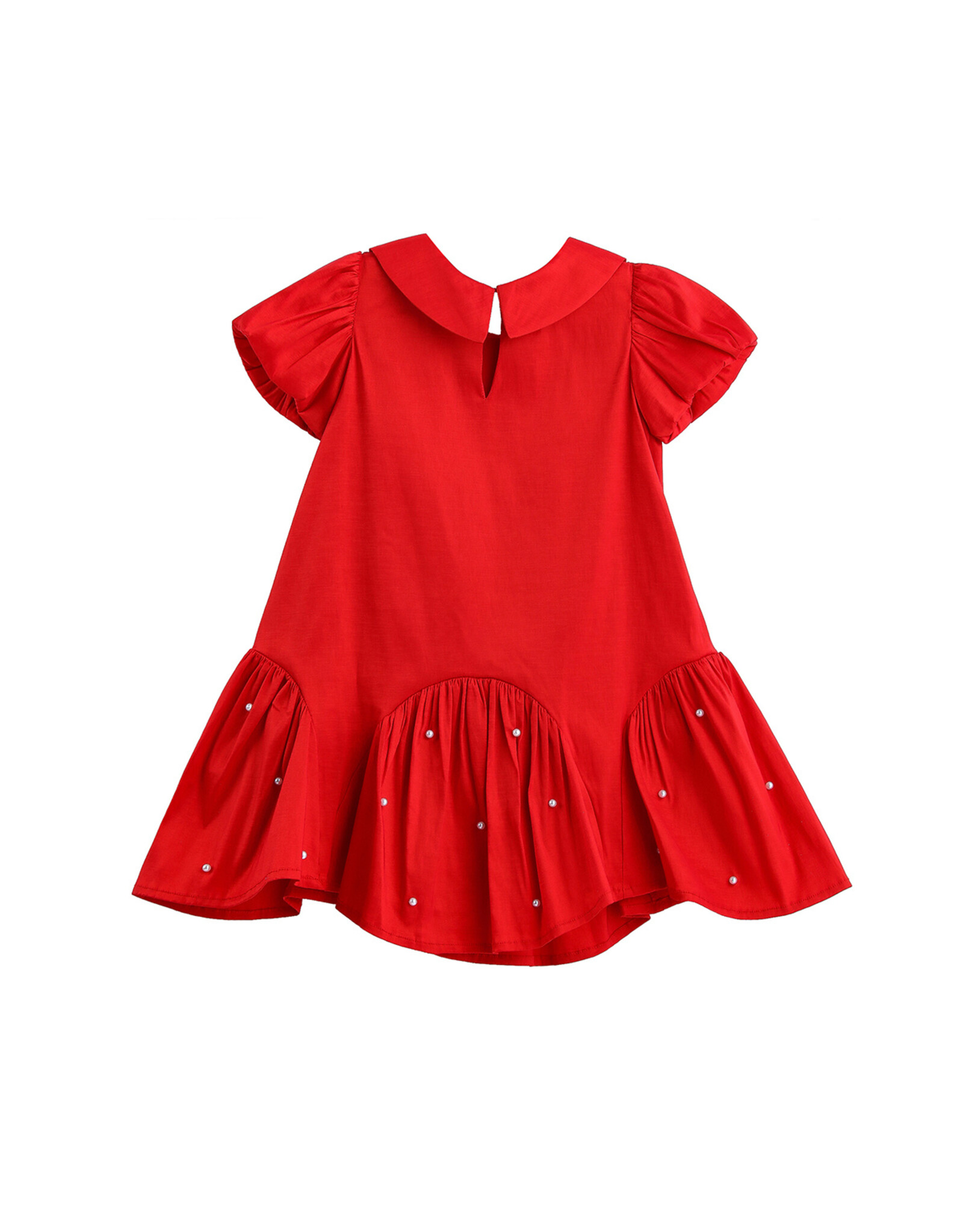 Mabel and Honey 8139RD Crimson Glow Dress Red