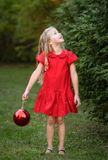 Mabel and Honey 8139RD Crimson Glow Dress Red