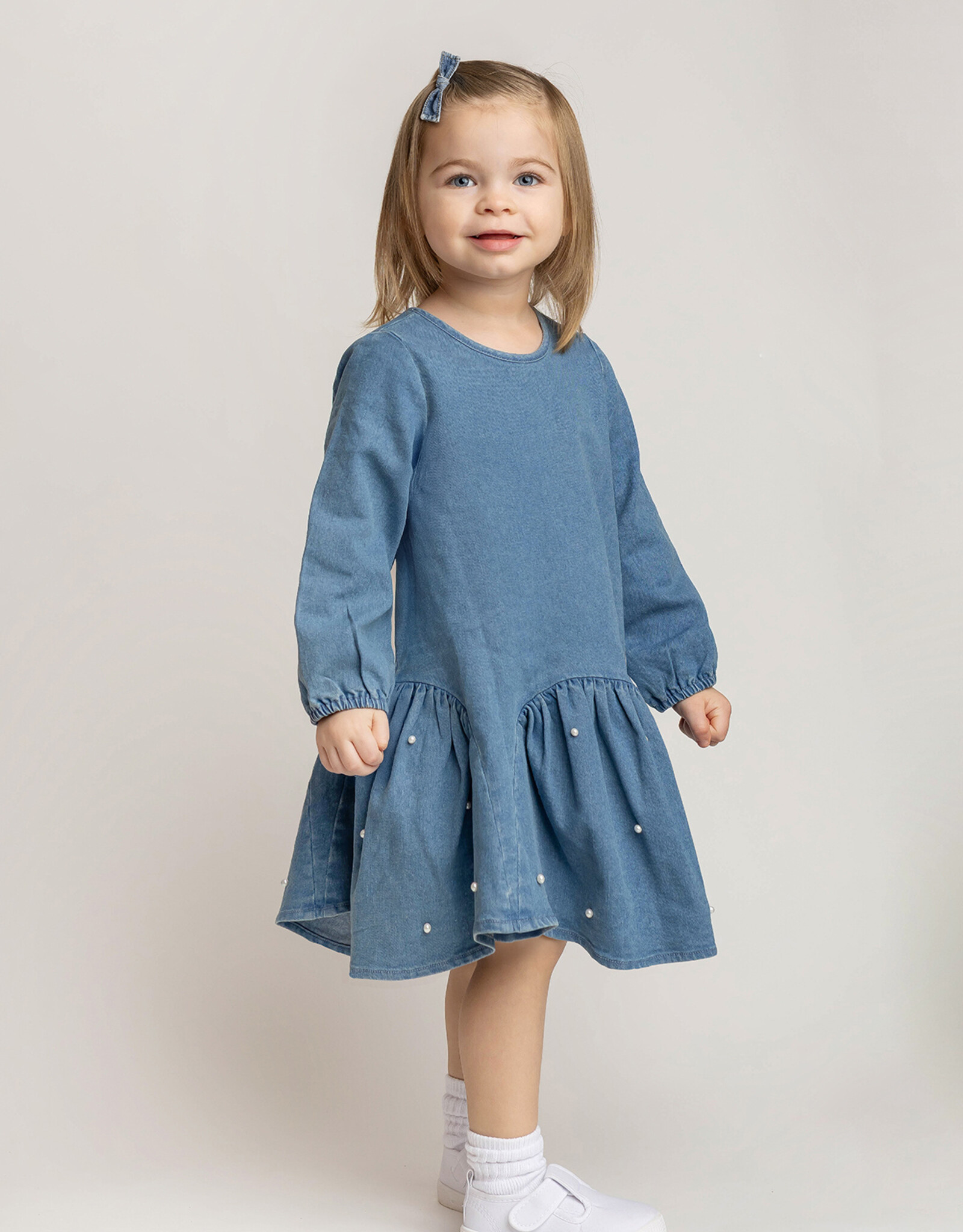 Mabel and Honey 8171BE Denim Dress