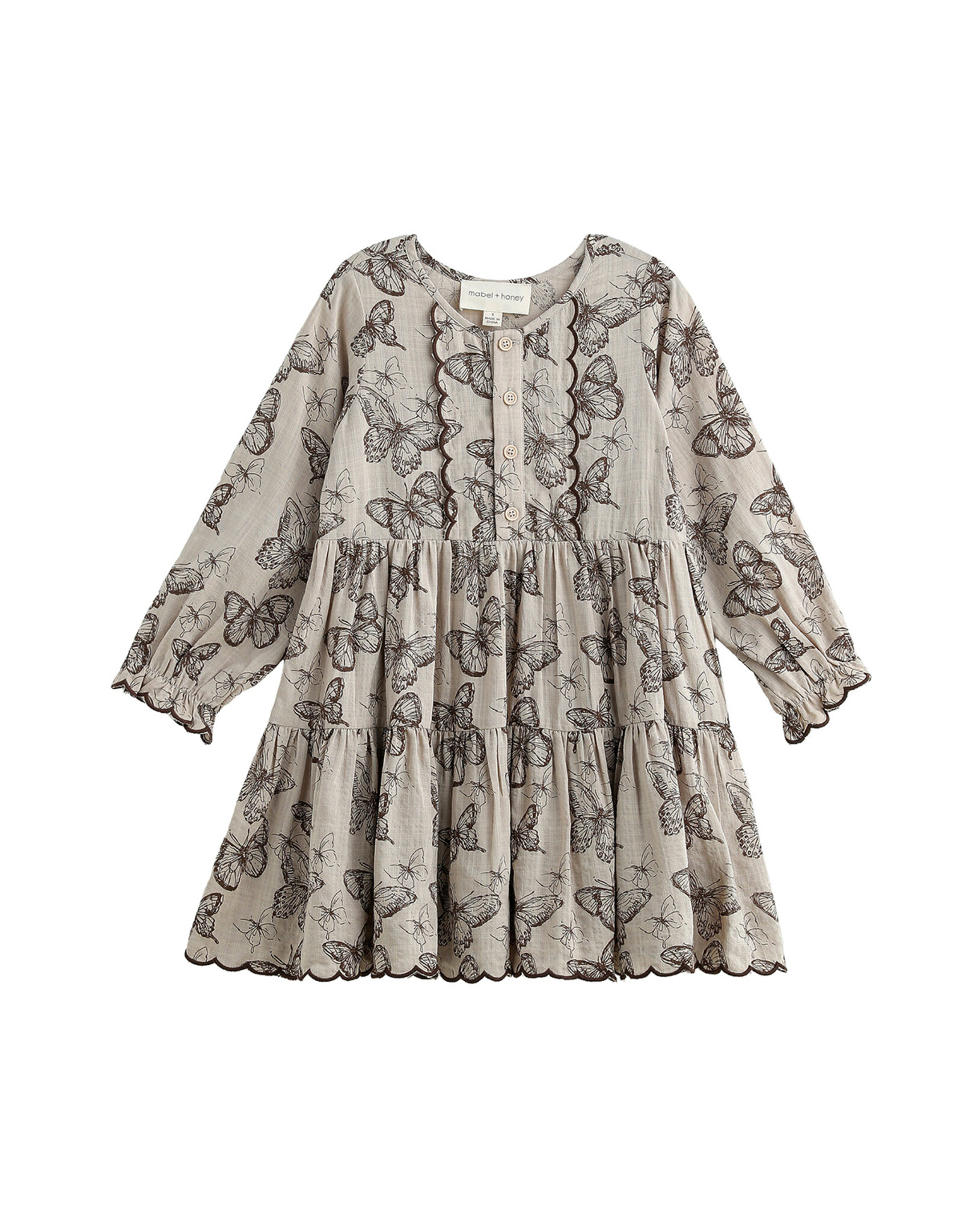Mabel and Honey 8018BN Miss Maple Dress