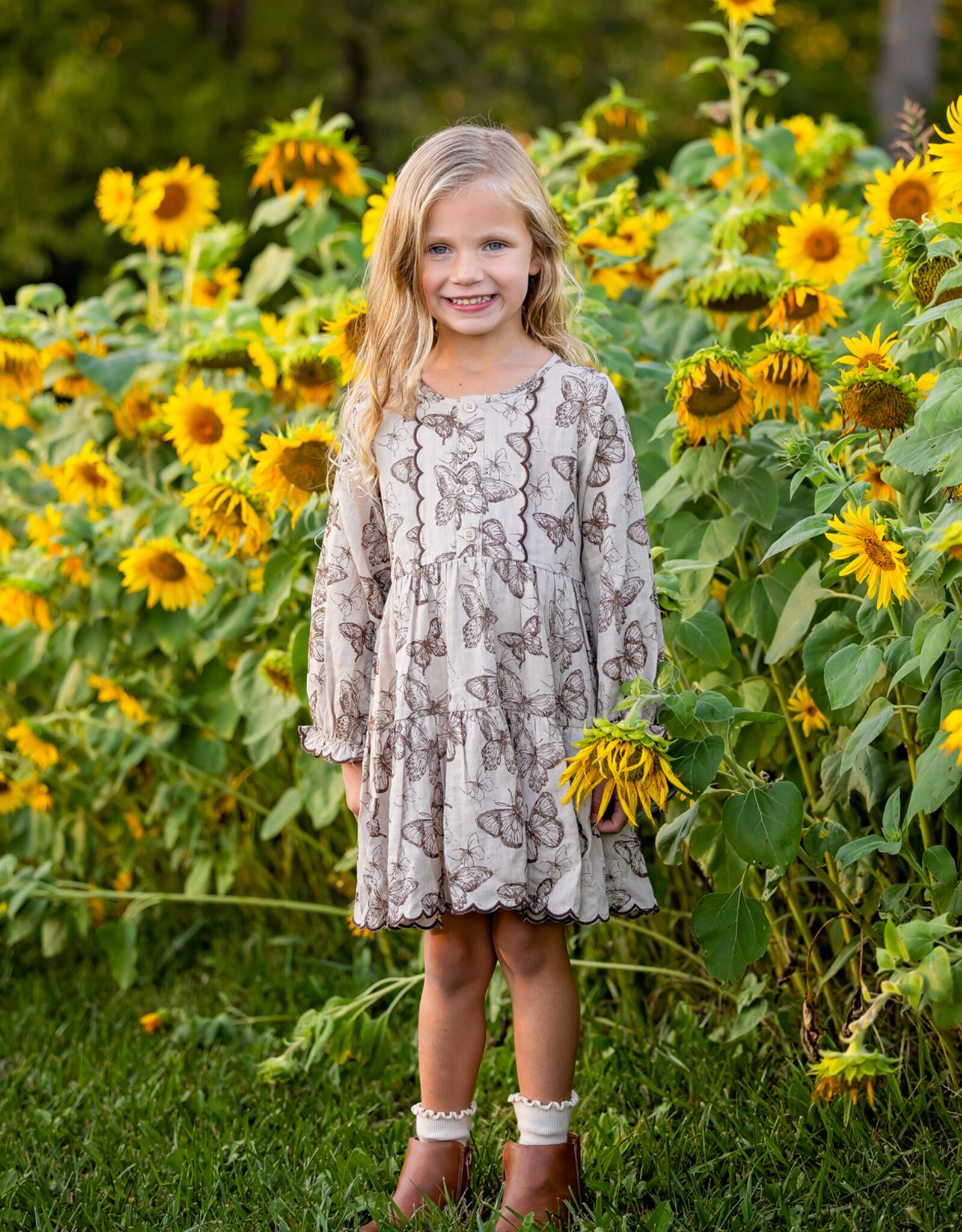 Mabel and Honey 8018BN Miss Maple Dress