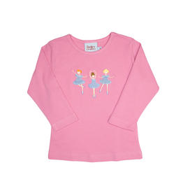 The Smiley Crab Long Sleeve Shirt Pink Ballerinas