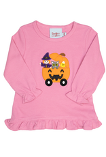 The Smiley Crab SCF26 LS Shirt Pink Halloween Friends