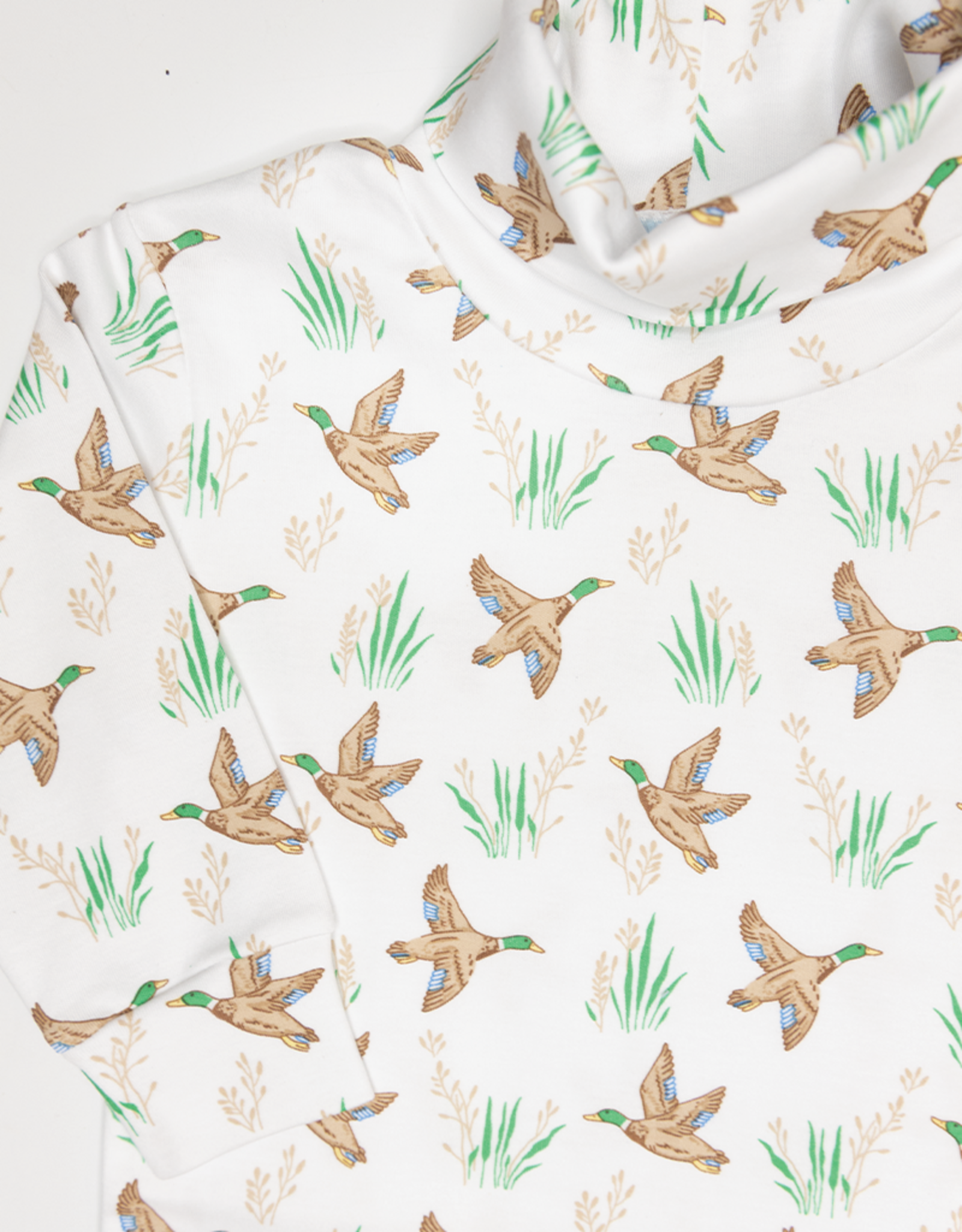 The Smiley Crab SCF26 Mallard Print Turtleneck