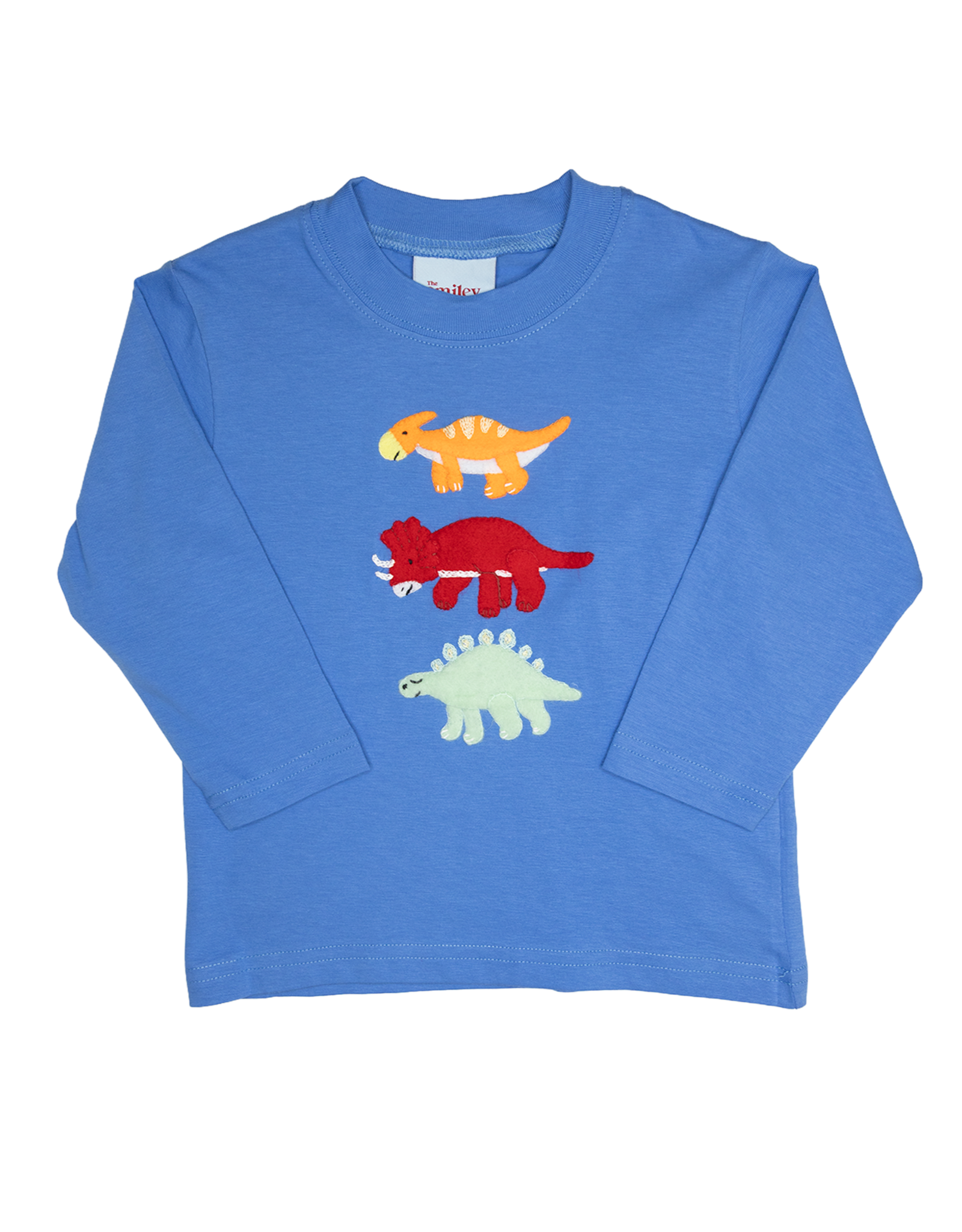 The Smiley Crab SCF26 LS Shirt Chambray Dinosaurs