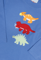The Smiley Crab SCF26 LS Shirt Chambray Dinosaurs