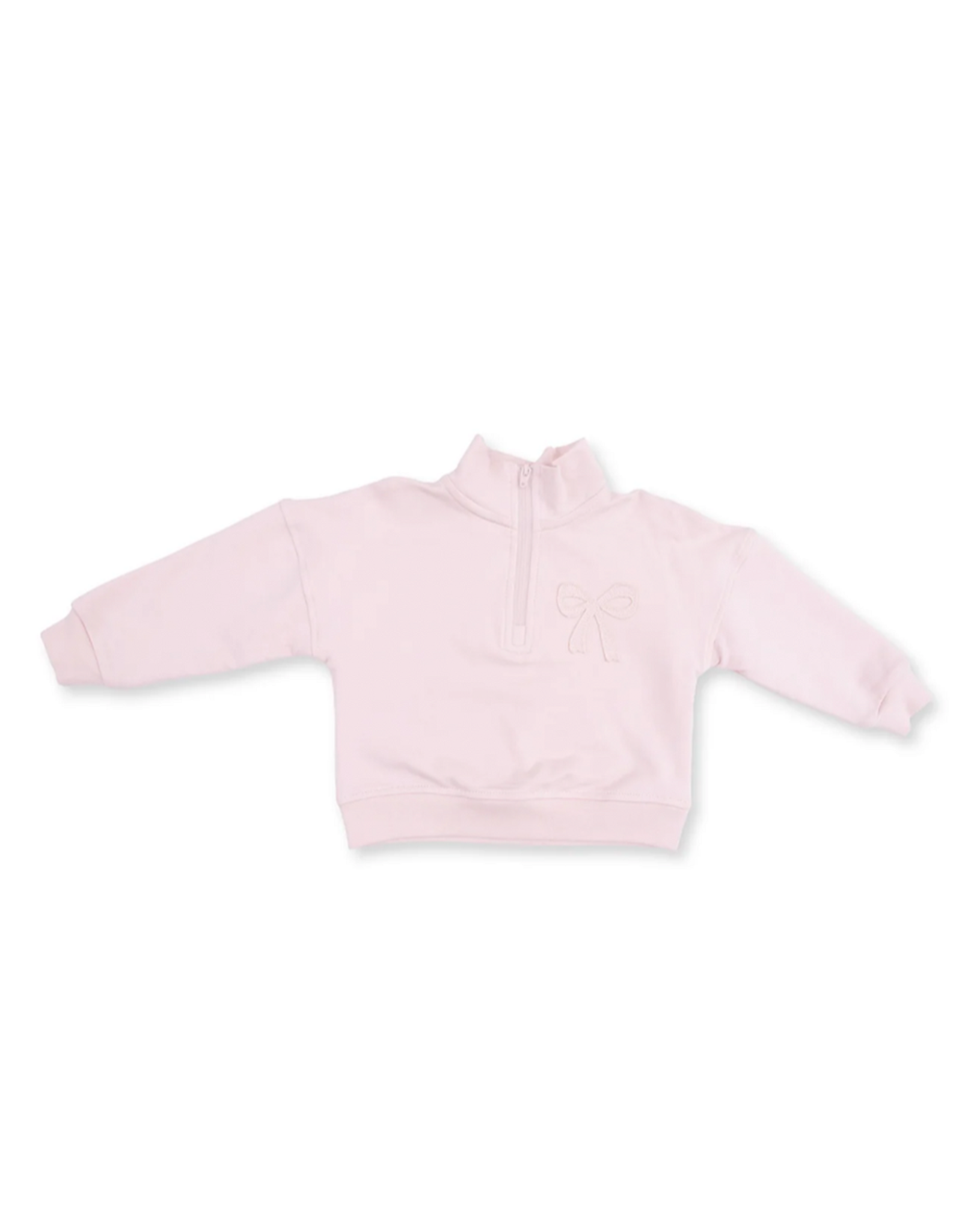 Angel Dear ADF26 Half Zip Sweatshirt Veiled Pink