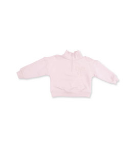 Angel Dear Half Zip Sweatshirt Veiled Pink