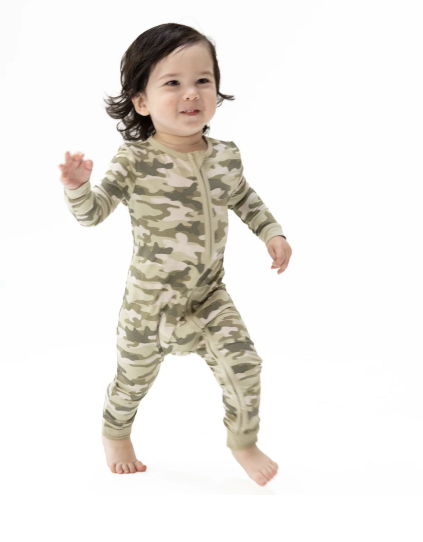 Angel Dear ADF26 2 Way Zipper Romper Camo