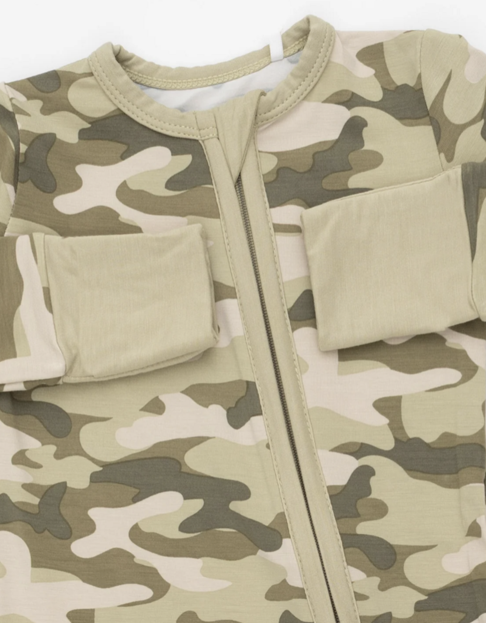 Angel Dear ADF26 2 Way Zipper Romper Camo