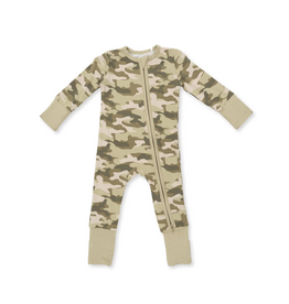 Angel Dear 2 Way Zipper Romper Camo