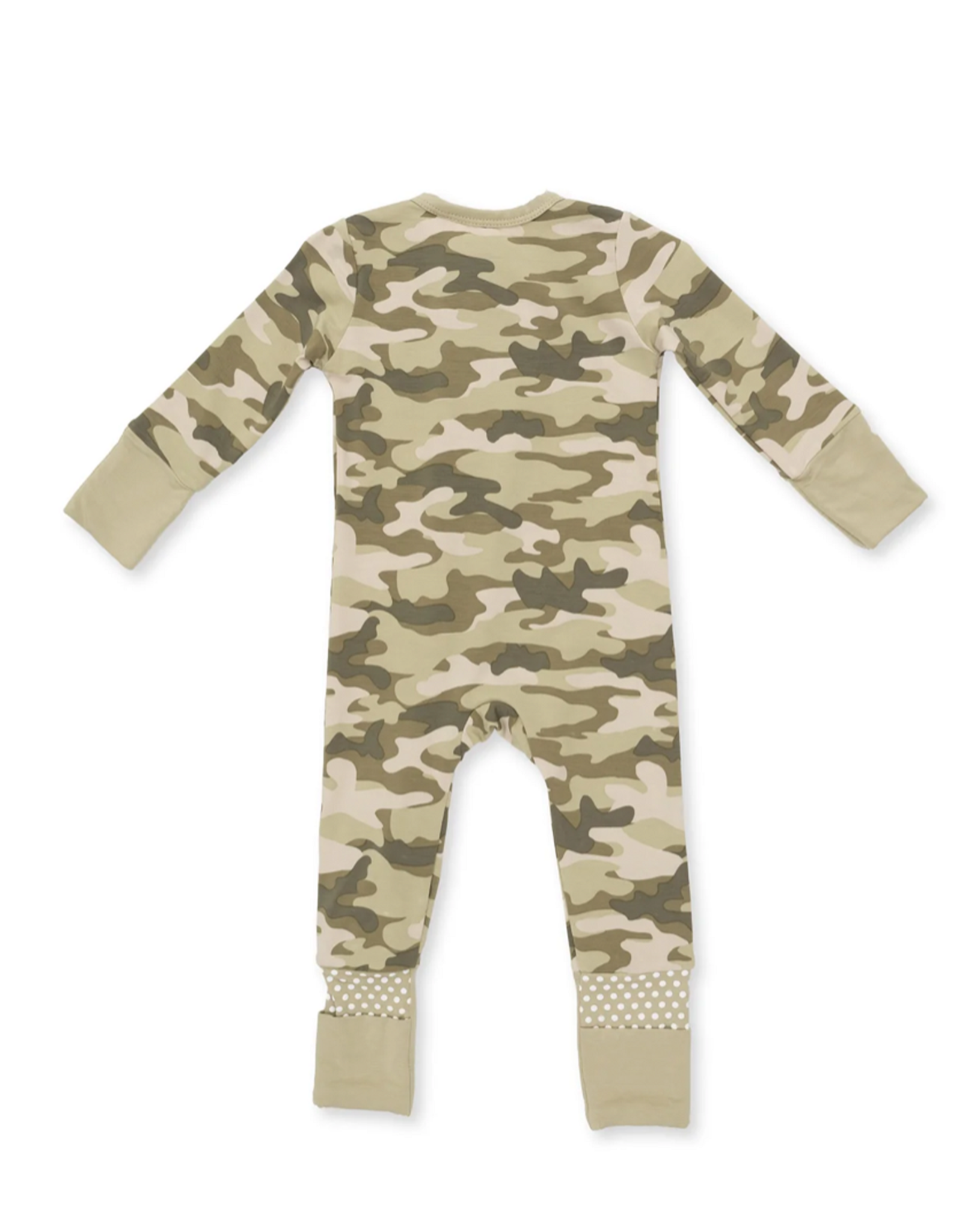 Angel Dear ADF26 2 Way Zipper Romper Camo