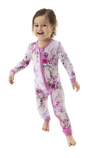 Angel Dear ADF26 2 Way Zipper Romper Dahlia Floral