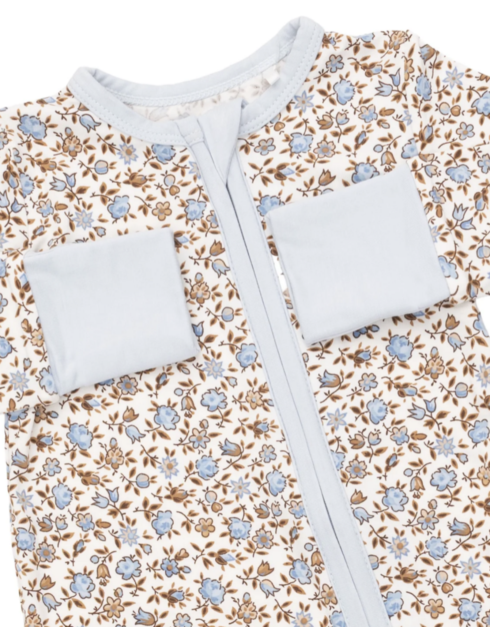 Angel Dear ADF26 2 Way Zipper Romper Hazel Floral