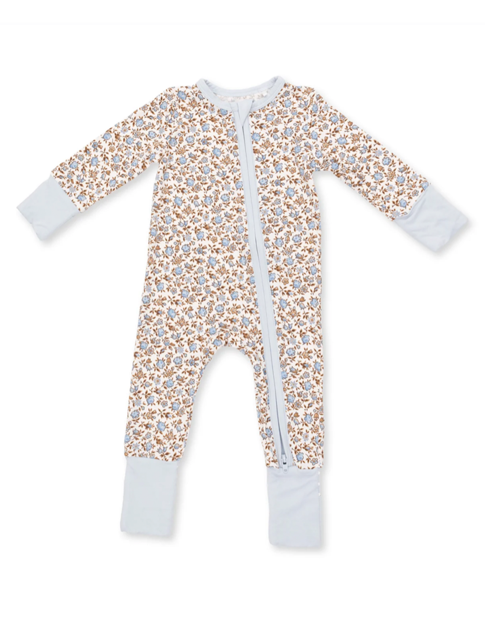 Angel Dear ADF26 2 Way Zipper Romper Hazel Floral