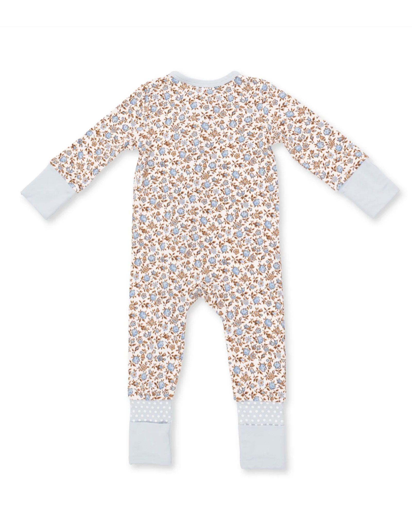Angel Dear ADF26 2 Way Zipper Romper Hazel Floral