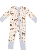 Angel Dear ADF26 2 Way Zipper Romper Pretty Equestrian