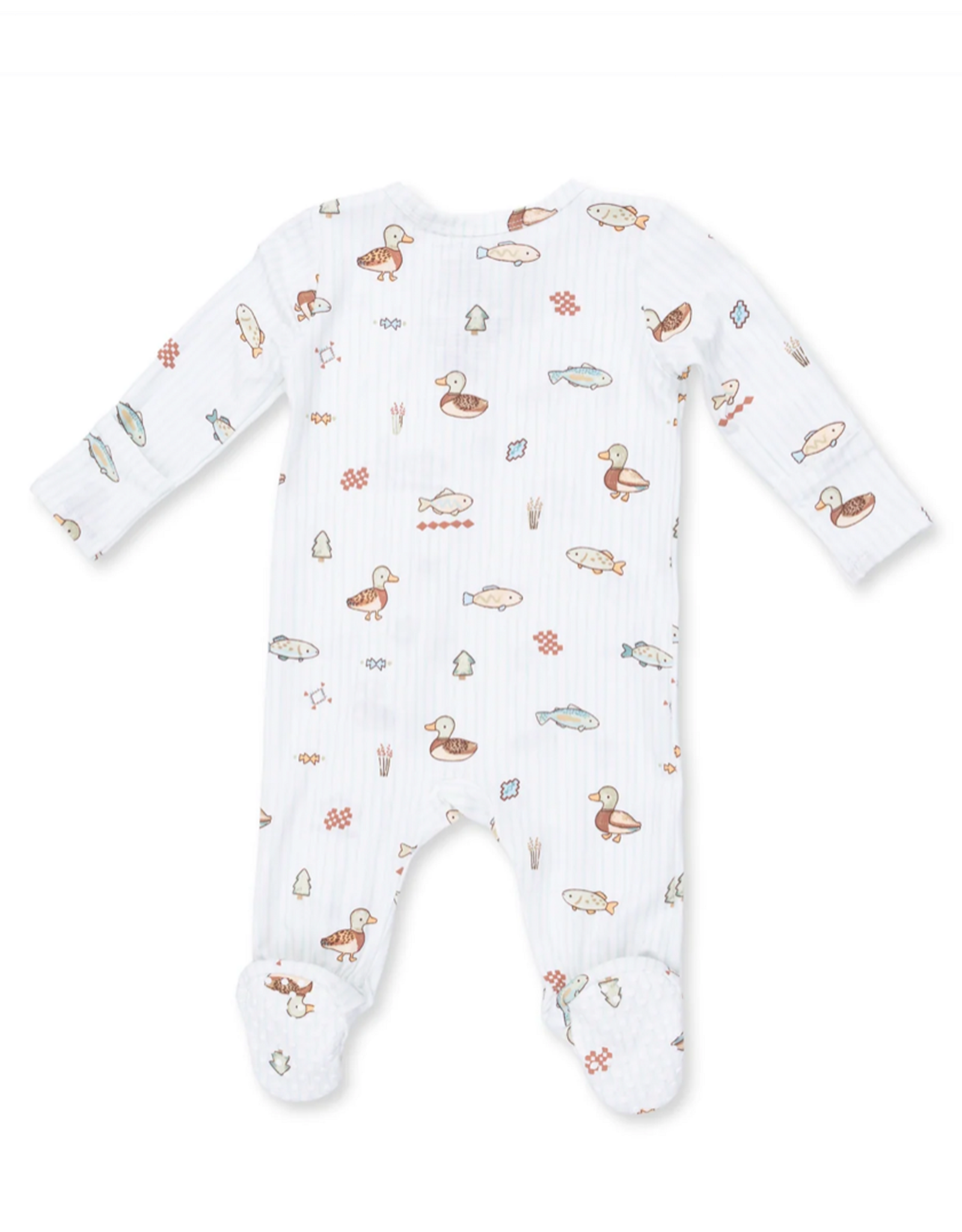 Angel Dear ADF26 2 Way Zipper Footie Lake Cuties