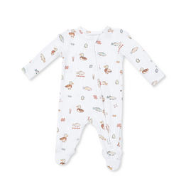 Angel Dear 2 Way Zipper Footie Lake Cuties