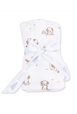 Angel Dear ADF26 Swaddle Blanket 45x45 Explorer Puppy Blue