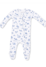 Angel Dear ADF26 2 Way Zipper Footie Farm Friends