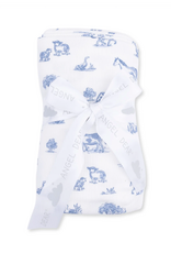 Angel Dear ADF26 Swaddle Blanket 45x45 Farm Friends