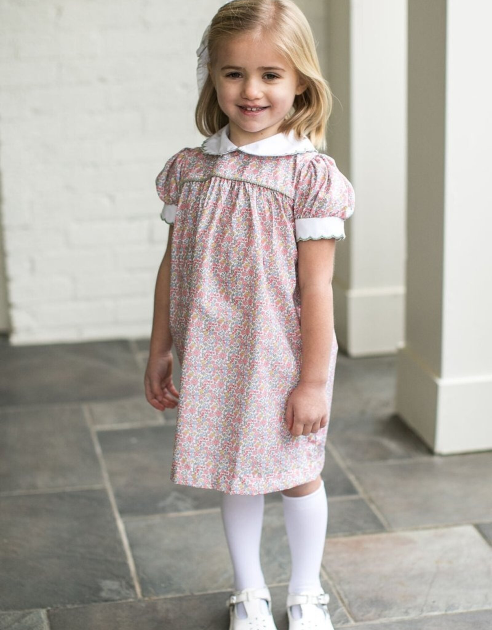 Lullaby Set Memory Making Scallop Dress Autumn Garden