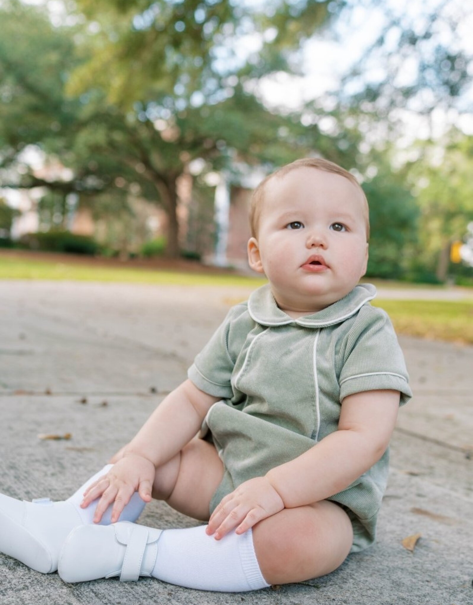 Lullaby Set Adam Bubble Sawgrass Green Corduroy